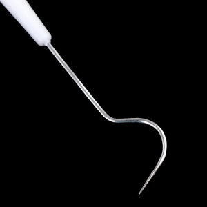 Stainless Steel Double-Ended Dental Surgical Instrument <b>Tooth</b> Explorer Probe Hook <b>Pick</b> Tool for Hygienic <b>Teeth</b> Cleaning - Product Image 4
