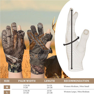 Nouveau style, dernier design, gants de chasse imperméables avec sangle de poignet réglable, utilisation en extérieur, polyester de haute qualité, vente chaude - Product Image 5