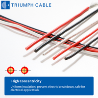 Kabel Silikon H05S-K Berisolasi Karet Fleksibel 300V 180C Tahan Panas Kabel Listrik Kawat Silikon