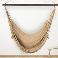 JNC Hamac en macramé Boho fait à la main en gros pour la décoration extérieure et intérieure
