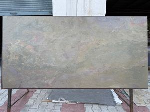 Grande dalle de granit vert mat, panneau mural en ardoise, pierre naturelle, salle de bain, hôtel, appartement, villa, garantie 2 ans, antistatique, 3 mm - Product Image 6