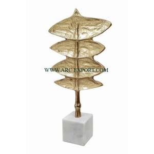 Archer Design Escultura de metal fundido de aluminio Objetos decorativos hechos a mano Vajilla de doble sombra Accesorios Escultura para la venta - Product Image 6