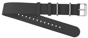 Correa de reloj deportiva de silicona suave unisex Zul u Gray de 20 mm, ajustable, impermeable, transpirable, ligera, para reloj inteligente - Product Image 2