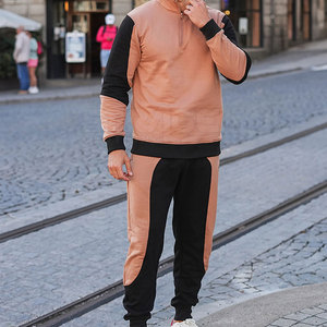 Stretch Fabric Training <b>Tracksuit</b> Fitness Wear Set Breathable Winter Casual Quick Dry Lightweight Eco-Friendly Smooth Soft - Product Image 2