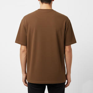 Camiseta estampada Ropa informal Suave 100% algodón Tela Cómoda de manga corta Camiseta transpirable para entrenamiento al aire libre y uso diario - Product Image 2