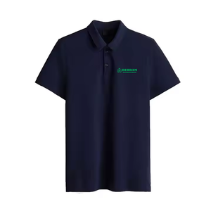 New quality <b>Men's</b> Cotton Polo <b>Shirt</b> Short Sleeve Regular Fit Embroidered Logo Front Casual Wear Blow <b>colour</b> - Product Image 1