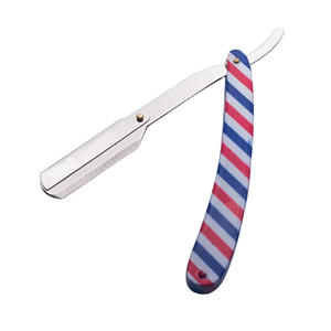 มีดโกนหนวดสำหรับผู้ชายมีดโกนหนวดแบบตรงขอบเดี่ยวทำจากสเตนเลสสตีล - Product Image 5