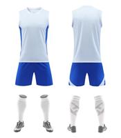 Vente en gros usine – Ensemble maillot et short de football/soccer 100 % polyester respirant sans manches – Tenue d'entraînement rétro personnalisable pour équipe