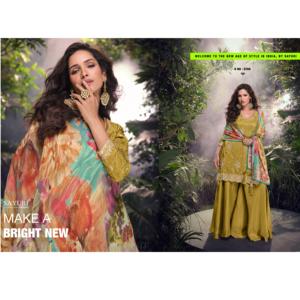 Ensemble Salwar Kameez de luxe de la meilleure qualité avec un travail Zari complexe parfait pour les événements nuptiaux et formels à des prix de gros - Product Image 1