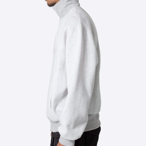 เสื้อสวมหัวผ้าฟลีซปักลายสำหรับผู้ชายเสื้อผ้าลำลอง3/4ทนทานและระบายอากาศได้ดีในชีวิตประจำวันสไตล์ซัก - Product Image 4