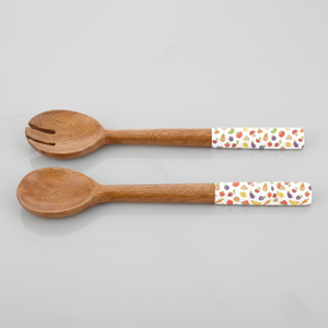 Juego de Cubiertos de Madera de Mango Tradicional con Esmalte, Cubertería Elegante para Fiestas, Uso Doméstico, Proveedor Mayorista para Exportación - Product Image 1