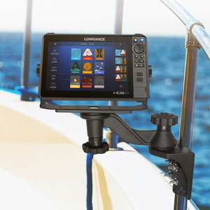 VINmounts Support latéral de 6 pouces pour sondeur de pêche, bras pivotant réglable à 360° en alliage d'aluminium et acier inoxydable pour eau salée - Product Image 6