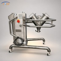 Eenvoudig te onderhouden V-vormige blender voor groente- en fruitpulp, V-vormige mengmachine 20L
