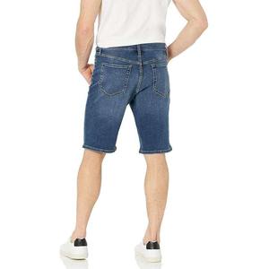 Dernière vente hommes Shorts pantalons Slim Fit décontracté court Denim hommes Jeans hommes lavé Denim Shorts été Slim Fit à la mode court - Product Image 5