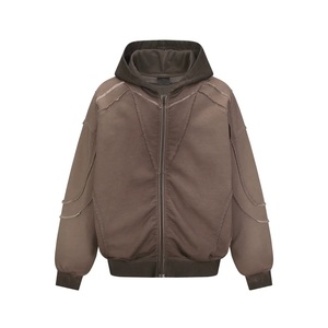 Sweat à capuche surdimensionné pour homme en polaire lourd en polyester/coton 400G, anti-froissement, taille plus, imprimé, broderie 3D, logo personnalisé - Product Image 3