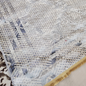 Tapis Adiva moderne en polypropylène tissé jacquard turc, à poils longs, rembourré, à motifs floraux, pour usage domestique, vente en gros - Product Image 1