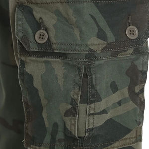 Pantalon cargo léger pour homme imprimé camouflage, 100% coton, logo personnalisé, six poches, pantalon multi-poches pour l'extérieur - Product Image 5