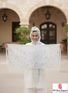 Designer Printed <b>Scarves</b> for Women with Fashionable Prints and Smooth Soft Fabric Ideal for All Occasions - Product Image 2