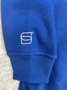 Fabricants de sweats à capuche, sweats à capuche pour hommes, unisexes, broderie personnalisée, logo personnalisé, tricot en poly/coton, manches chauve-souris, streetwear surdimensionné, pull - Product Image 3