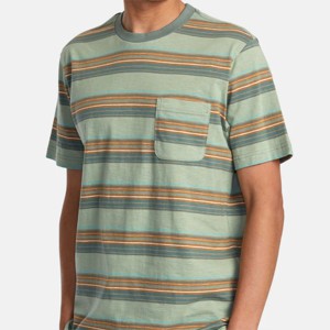 เสื้อยืดผู้ชายสีเม็ดสีใส่สบายมีกระเป๋าผ้านุ่มทันสมัยสวยงามเหมาะสำหรับสวมใส่ในชีวิตประจำวัน - Product Image 4