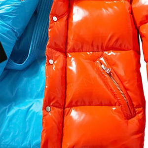 Men's Winter <b>Warm</b> Puffer Jacket 100% Polyester Spandex Canvas Custom Logo <b>Waterproof</b> Windproof High Street Style - Product Image 4