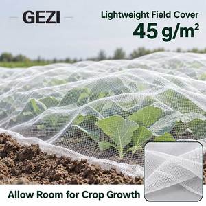 <span class=keywords><strong>Filet</strong></span> <span class=keywords><strong>anti</strong></span>-insectes agricole en maille fine tissée pour la protection des cultures de choux, carottes, oignons et poireaux dans les fermes maraîchères - Product Image 1