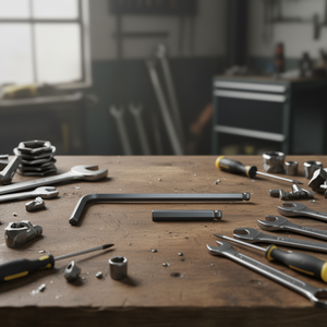 Chiavi esagonali a testa sferica brunita - Product Image 3