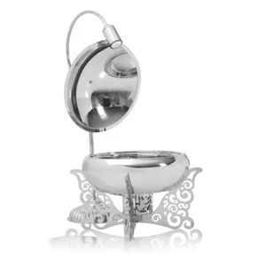 Réchauffeur de buffet chauffe-plats en or vintage pour hôtel chauffe-plats chauffe-plats pour mariage et fête - Product Image 5