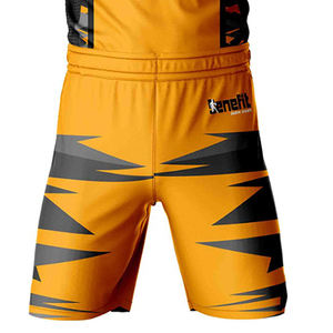 Ensemble d'uniformes de basket-ball en polyester unisexe, vêtements de sport de plein air respirants avec motif d'équipe imprimé sans manches pour hommes et femmes - Product Image 5