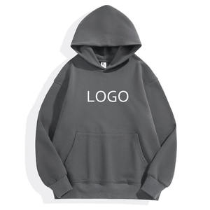 Sweat à capuche décontracté personnalisé avec logo, en polaire écologique, polyester et coton, coupe classique, vierge pour sublimation, pour hommes et femmes, hiver - Product Image 5