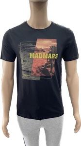 T-shirt pour hommes en 100% coton de qualité supérieure avec impression de couleur unie imprimée peut être personnalisé fabriqué en Inde Mumbai - Product Image 3