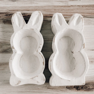Handcrafted Acacia Wooden Bunny <b>Dough</b> <b>Bowl</b> Easter Bunny Candle Holder Wholesales From Vietnam - Product Image 2
