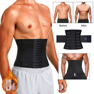 <span class=keywords><strong>Faja</strong></span> Abdominal para <span class=keywords><strong>Hombre</strong></span> con Doble Compresión para Reafirmar, Moldear, Sudar, Quemar Grasa, Perder Peso y Moldear el Cuerpo - Product Image 5