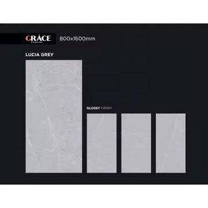 Precio barato 80x160cm acabado de mármol gris ónix brillante acabado esmaltado 32x64 cerámica Porcelanto 800x1600mm baldosas de porcelana - Product Image 5
