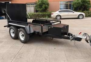 Remolque de viaje para caravana de carga de 4000kg de 4 ruedas para contenedores Casas móviles RVs Otros chasis - Product Image 2