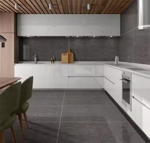 กระเบื้องเคลือบสองชั้นขัดเงาขนาด60x120ซม. สีดำโอเปร่าใช้สำหรับตกแต่งภายในทั้งผนังและพื้น - Product Image 6