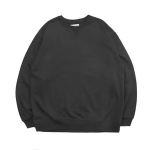 100% algodón liso moda V insertado veneciano púrpura hombres pulóver sudadera en blanco - Product Image 5