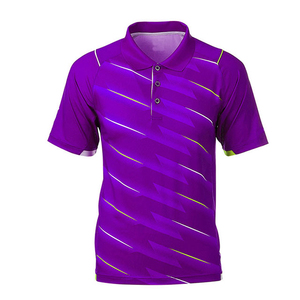 เสื้อโปโล2025เสื้อกอล์ฟพิมพ์ลายซับลิเมชันเร็วเสื้อโปโลออกแบบโลโก้ได้ตามต้องการ - Product Image 4