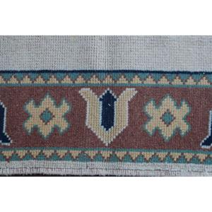พรมวินเทจสไตล์ตุรกี ขนาด 2.6x4.4 ฟุต สีน้ำตาลล้วน - Product Image 5