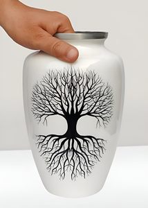 Urna Funeraria de Estilo Americano para Cenizas Humanas, Artesanía Increíble - Product Image 2