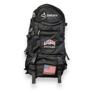 Sac à dos de lutte personnalisé avec logo-Sac à dos de randonnée de voyage en plein air de grande capacité, imperméable et extensible, léger et durable - Product Image 4