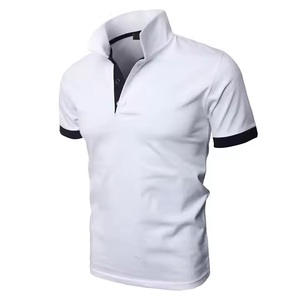 T-shirt polo pour homme avec design et logo personnalisés Fabriqué à partir de tissu doux au Pakistan 100% coton pour homme - Product Image 5