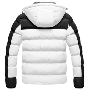 Veste matelassée à logo personnalisé pour hommes, nouveau design élégant avec manches complètes, veste d'extérieur respirante avec logo avant - Product Image 2