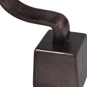 Base de sculpture de bien-être de style antique en bronze métallique, aluminium, pièce d'art abstrait moderne polie avec sculpture décorative - Product Image 5