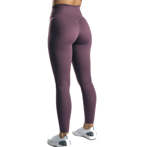 Leggings de Mujer de Cintura Alta, Diseño Moderno, Color Sólido, Nuevo, para Fitness, en Venta, Logotipo Personalizado, Tallas Grandes - Product Image 5