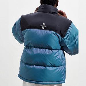 เสื้อแจ็กเก็ตขนเป็ดของผู้ชายเสื้อแจ็คเก็ตขนเป็ดสำหรับฤดูหนาวโลโก้ตามสั่ง - Product Image 2