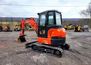 Mini-excavatrice compacte sur chenilles U17-3D, pelle hydraulique pour travaux agricoles, construction et aménagement paysager - Product Image 6