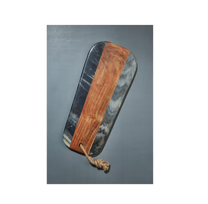 Tabla de cortar de piedra de mármol de proveedor al por mayor tabla de cortar de pastel de pastelería de mármol popular de nuevo diseño - Product Image 2