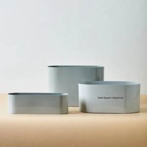 Florero de Metal decorativo de mesa en forma de barco chapado en oro para el hogar sala de estar decoración de escritorio jarrones florales - Product Image 5