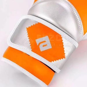 Guantes de Boxeo de Cuero para Hombre, Nuevo Estilo, con Cierre de Velcro, Diseño Personalizable, para Práctica de Artes Marciales - Product Image 5